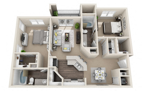 B1 - The Kennedy floor plan